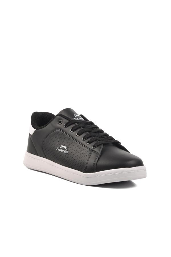 Slazenger Isco M Büyük Numara Siyah-Beyaz Erkek Sneaker - Image 1