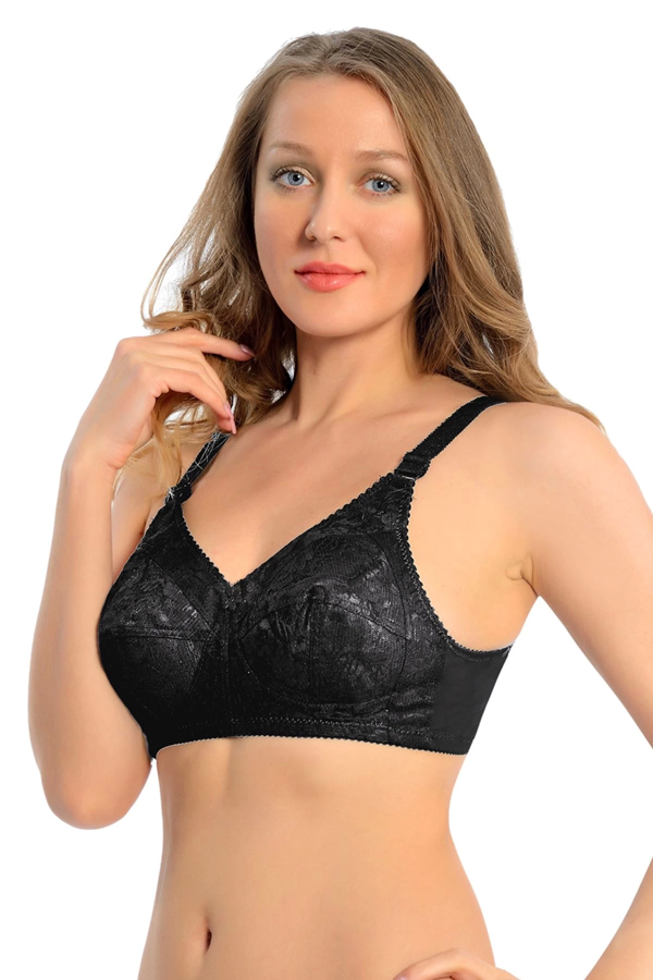 Siyah Dantelli Toparlayıcı Sütyen - 507 - Image 1
