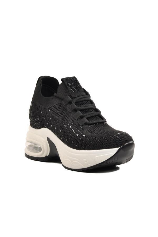 25Y300-20 Z Siyah Kadın Sneaker - Image 1