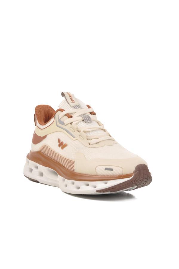 Bej Memory Foam Hafif Fileli Sneaker Nora G - Image 1