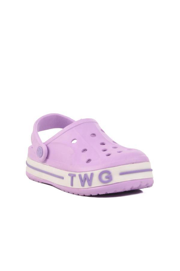 Lila Eva Hafif Kadın Terlik TWG-216 G - Image 1