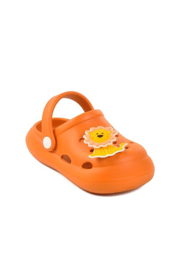 Turuncu Çocuk Sabo Terlik Yumurcak P - Image 1