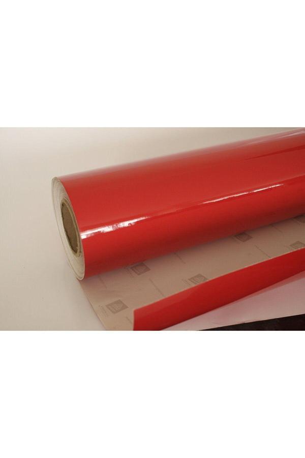 Ecce Parlak Kırmızı Kendinden Yapışkanlı Kaplama Folyosu 61 Cm X 4 Mt - Image 1