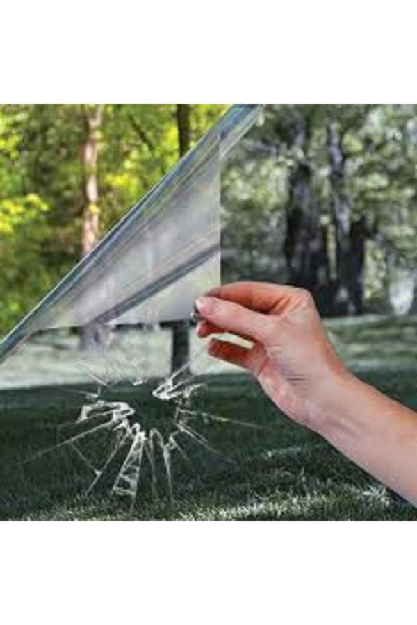 Ecce Güvenlik Cam Film Siyah Amerikan Çizilmez Orta Ton 100 Cm X 6 Metre - Image 1