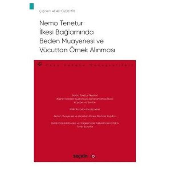 Beden Muayenesi Ve Vücuttan Örnek Alınması Çiğdem Adar Özdemir 2020/09 - Seçkin Yayıncılık - Image 1