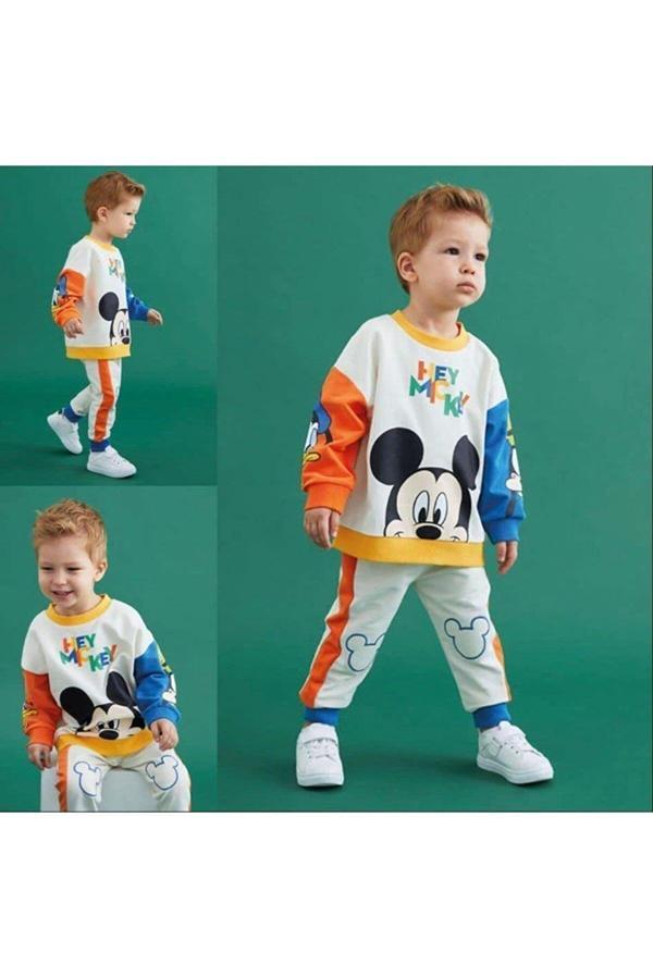 Erkek Çocuk Mickey Mouse Eşofman Takımı 2245 - Image 1