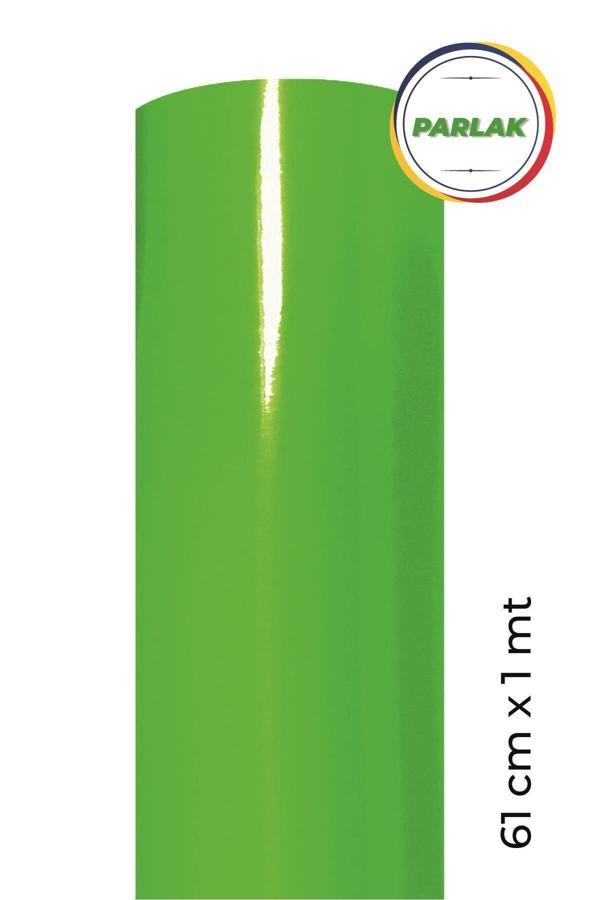 Ecce Parlak Yeşil Kendinden Yapışkanlı Kaplama Folyosu 61 Cm X 1 Mt - Image 1