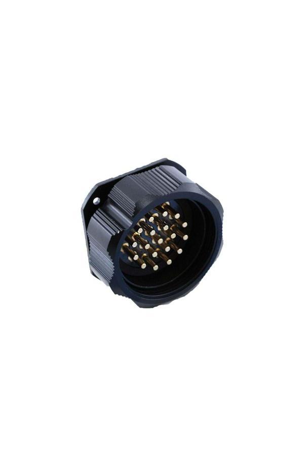 Amphenol Socapex 19 Pin Erkek Receptacle Kilitlemeli Konnektör 419Ar Kontak - Image 1
