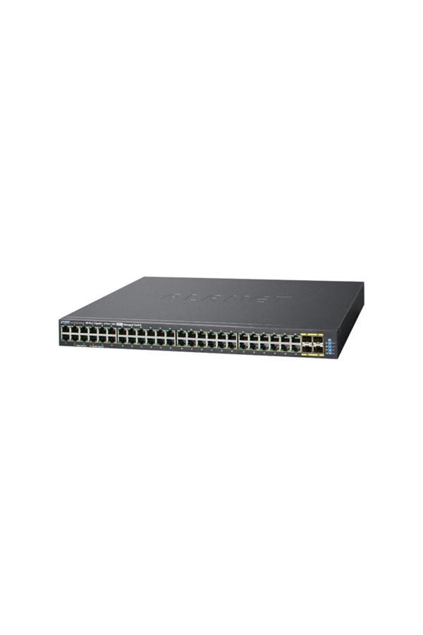Planet L2+ 48-Port 10/100/1000Mbps With 4 Shared Sfp + 4-Port 10G Sfp+ Managed Switch - Image 1