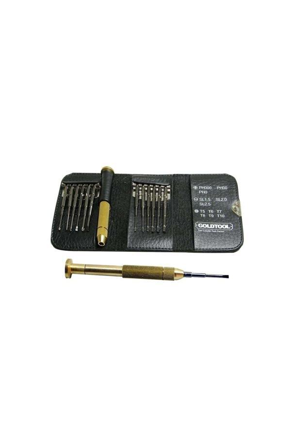 Goldtool 12 İn 1 Profesyonel Mini Tornavida Seti - Image 1