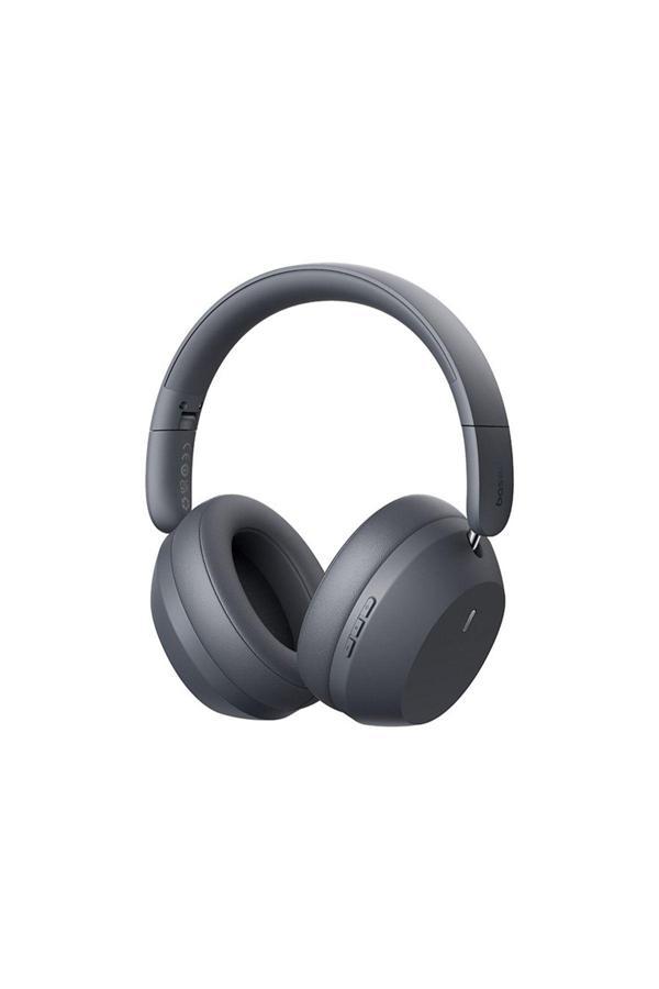 Baseus Bass 35 Max Enc Kablosuz Kulak Üstü Kulaklık, Koyu Gri - Image 1