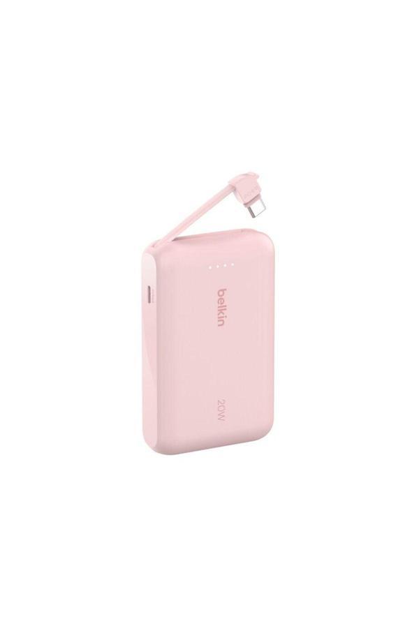 Belkin Boostcharge Powerbank, Entegre Type-C Kablolu 10K Pd 20W - Image 1