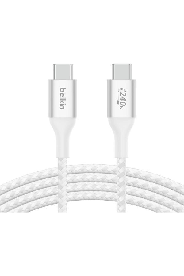 Belkin Boostcharge Usb-C - Usb-C Güç Kablosu 1M, 240W Güç Dağıtımlı Hızlı Şarj Kablosu - Image 1