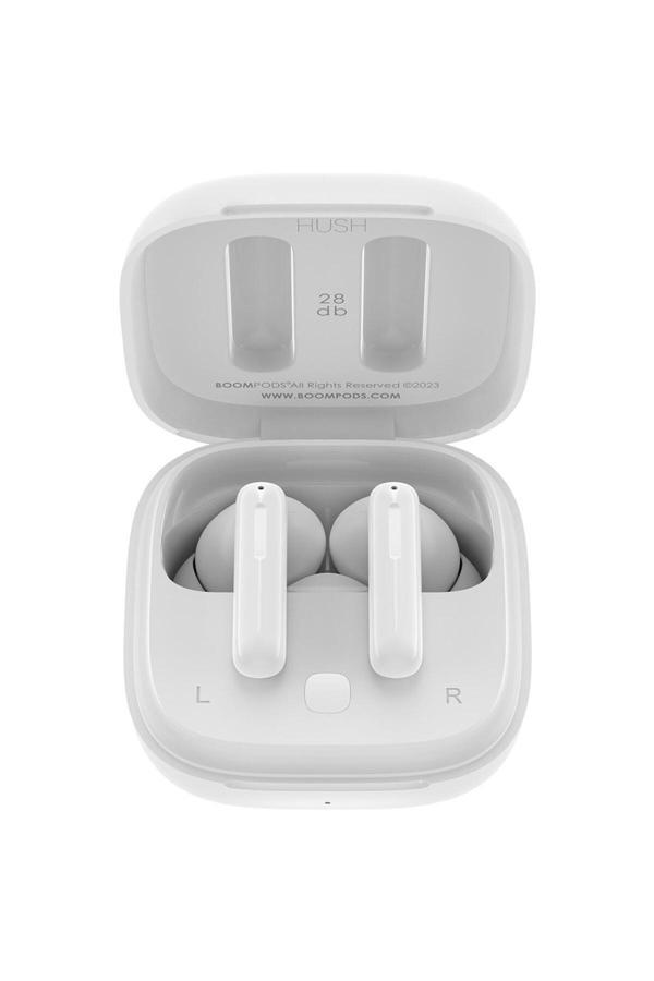 Boompods Bassline Hush Anc, Tws Kulaklık, Beyaz - Image 1