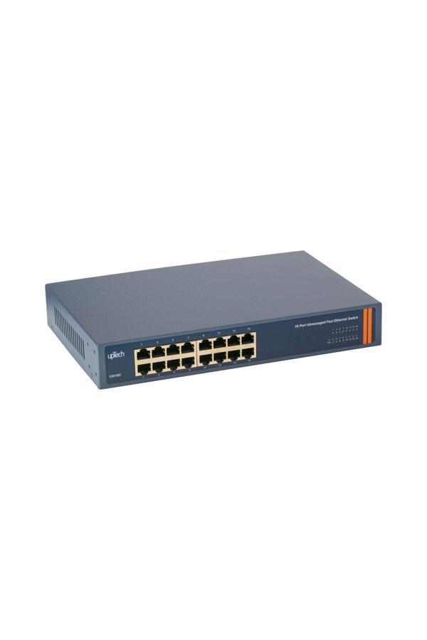 Uptech 16 Port 10/100Mbps Uyumlu Ethernet Switch - Image 1