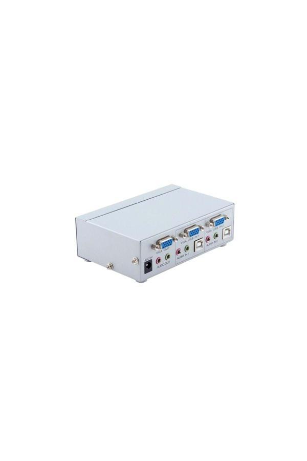 Uptech 2 Port Otomatik Kvm Switch - Usb/Ps2 Combo - Image 1
