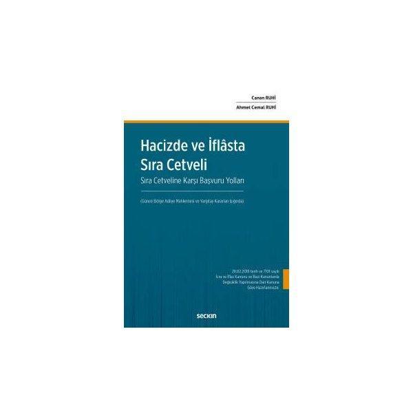 Hacizde ve İflasta Sıra Cetveli Canan Ruhi 2018/04 - Seçkin Yayıncılık - Image 1