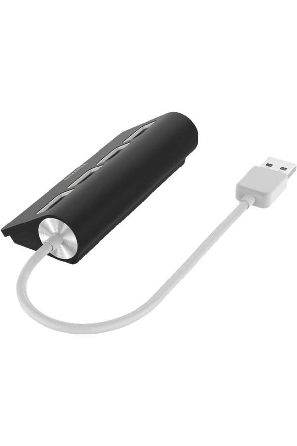 Hama 4 Ports Usb 2.0 480 Mbit/S Usb Hub Siyah - Image 1
