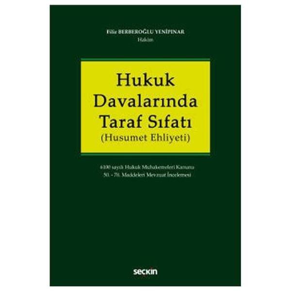 Hukuk Davalarında Taraf Sıfatı Filiz Berberoğlu Yenipınar 95 2020/10 - Seçkin Yayıncılık - Image 1