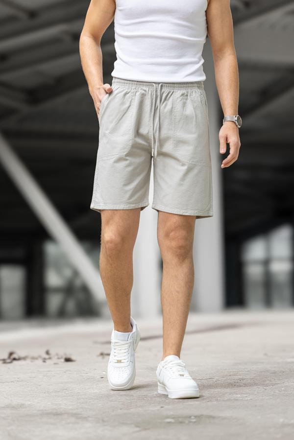 KİTE Regular Fit Cepli Kapri Şort - Beyaz - Image 1