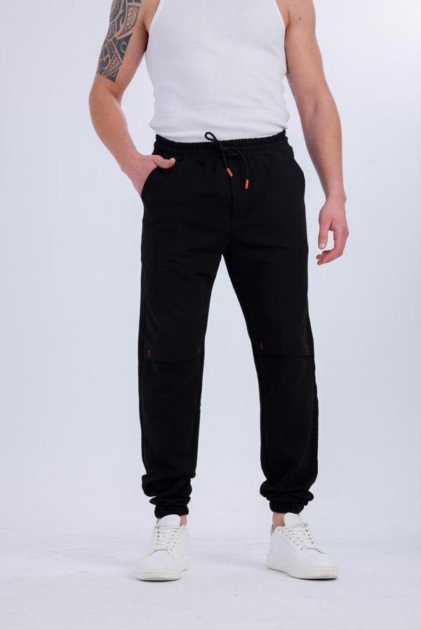 DOMINUS Cepli Eşofman Altı - Siyah - Image 1
