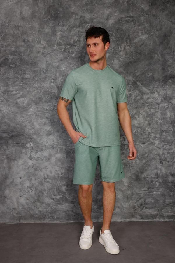 Lignis Şort Takım - Mint Yeşili - Image 1
