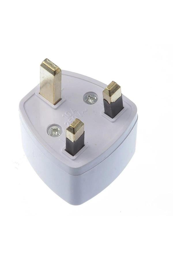 Deste Elektronik Ingiliz Erkek Fişli Seyahat Adaptörü ( G Tipi ) Mekke - Medine Prizlerine Fiş Dönüştürücü - Image 1
