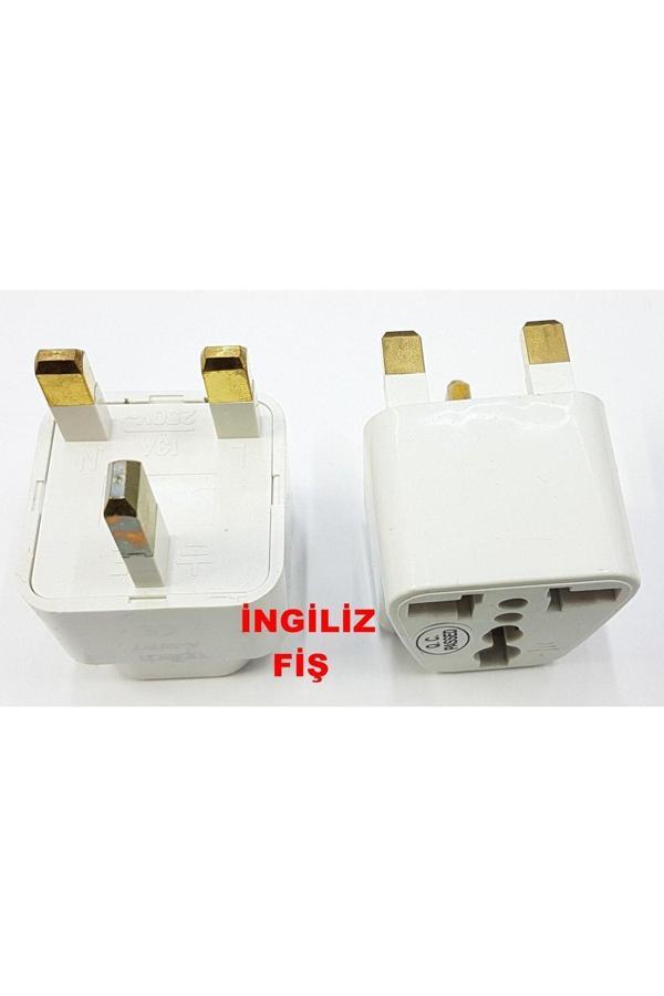 Deste Elektronik Ingiliz Priz Üniversal ( G Tipi ) Seyahat Prizi Kıbrıs Ve Singapur Prizlerine Uyumlu - Image 1