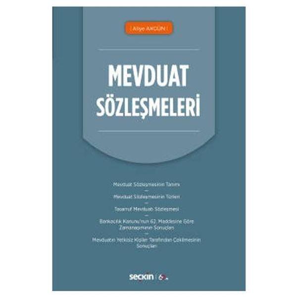 Mevduat Sözleşmeleri Aliye Akgün 2020/01 - Seçkin Yayıncılık - Image 1