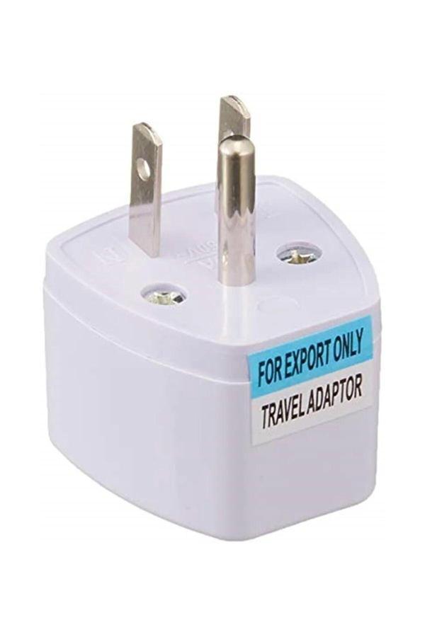 Deste Elektronik Seyahat Adaptörü Amerika Topraklı Erkek Fiş - Amerika  Priz Dönüştürücü ( B Tipi Fiş Çevirici ) - Image 1