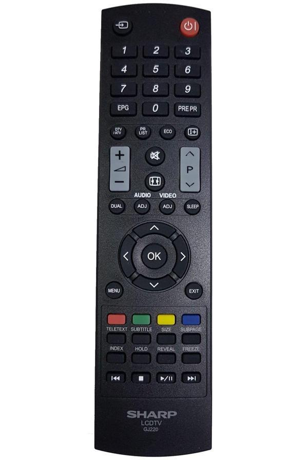 Sharp Gj220 / Lc22Le320E Lc26Le320E Lc32Le320E Lcd Tv Kumandası - Image 1
