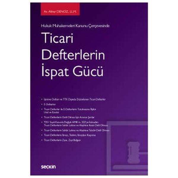 Ticari Defterlerin Ispat Gücü Alinur Dengiz 2021/04 - Seçkin Yayıncılık - Image 1