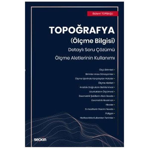 Topağrafya (Ölçme Bilgisi) Bülent Topbaşı 2020/09 - Seçkin Yayıncılık - Image 1