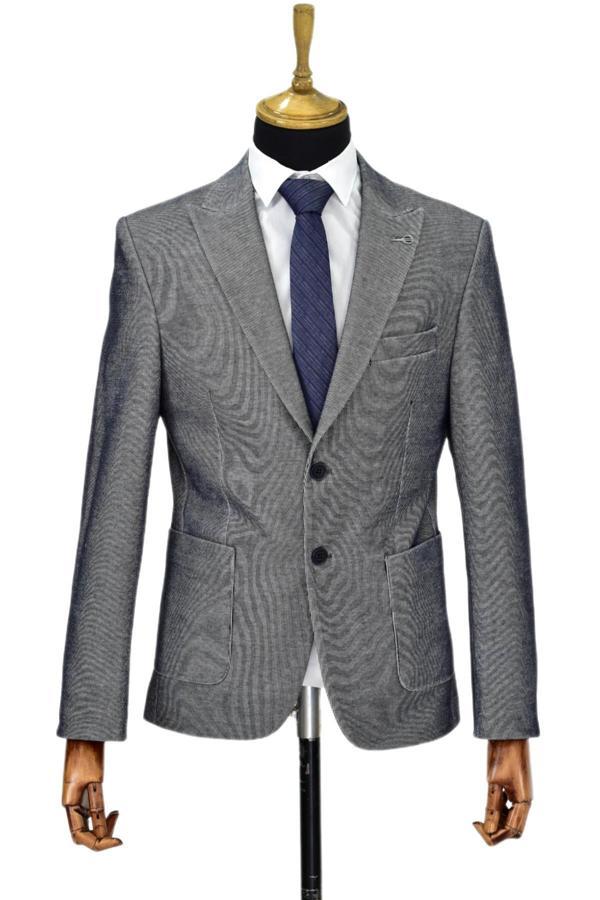 Erkek Tek Spor Ceket Çift Yırtmaçlı BGL-ST04512 - Image 1