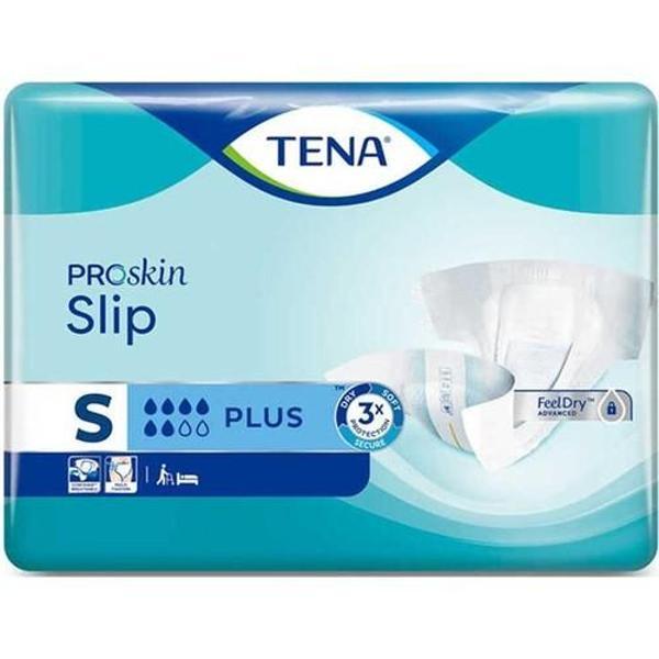 Tena Proskin Slip Plus 6 damla Küçük Boy Small Belbantlı Hasta Bezi 30'lu 2 paket / 60 adet - Image 1