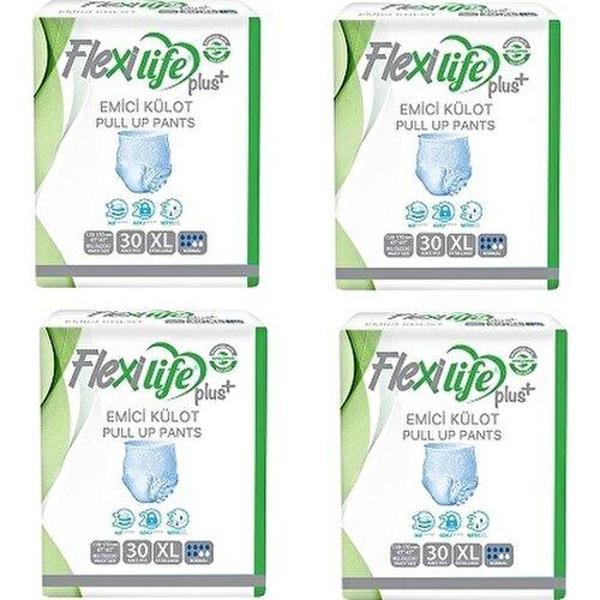 Flexilife Plus Emici Külot Ekstra Büyük Boy Xlarge 30'lu 4 paket / 120 adet - Image 1