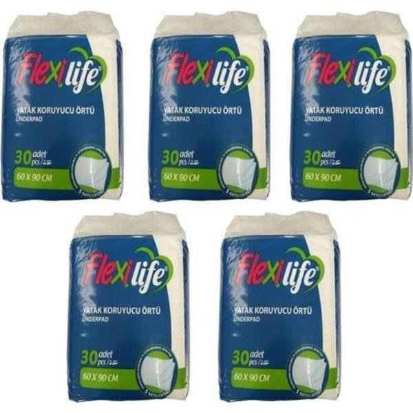 Flexilife Yatak Koruyucu Örtü 60x90 30'lu 5 paket / 150 adet - Image 1