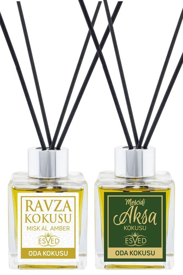 Medine Ravza Kokusu Ve Mescidi Aksa Kokusu 100 Ml Çubuklu Oda Kokusu - Image 1