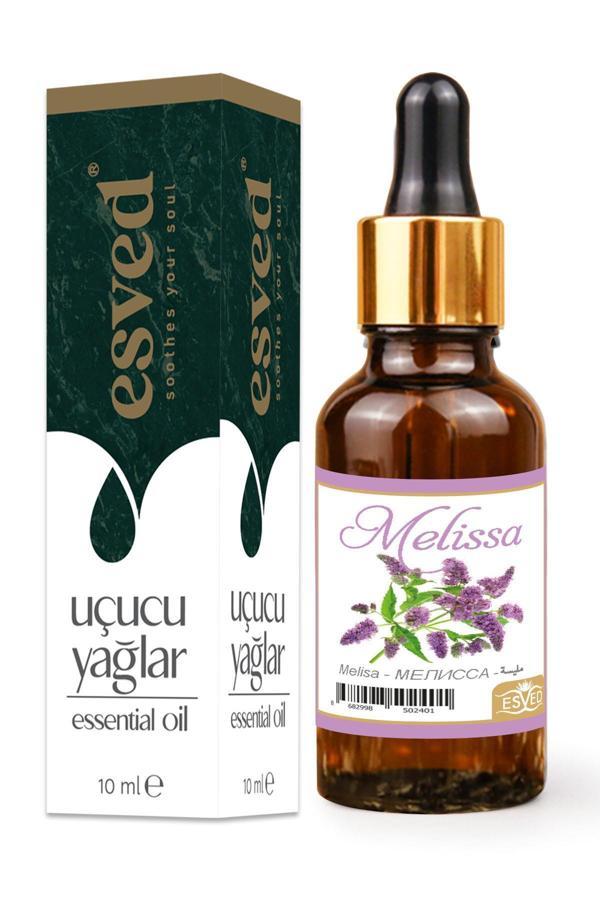 Melisa Kokusu Saf Esansiyel Uçucu Yağ Buhurdanlık Yağı Difüzör Esansı Aromaterapi Ortam Koku 10ml - Image 1