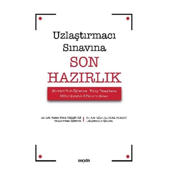 Uzlaştırmacı Sınavına Son Hazırlık Pakize Pelin Özşahinli 6 2021/04 - Seçkin Yayıncılık - Image 1