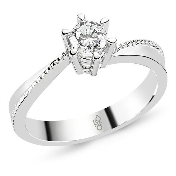 0.50 Ct Tektaş Pırlanta Yüzük  RMY508 - Image 1