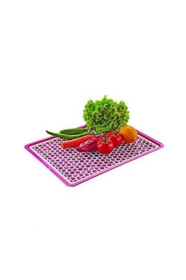 Relatos Bulaşık Kurutma Süzgeci Pratik Lavabo Tezgah Üstü Bulaşık Kurutmalığı Süzmatik 22X40 Cm - Image 1