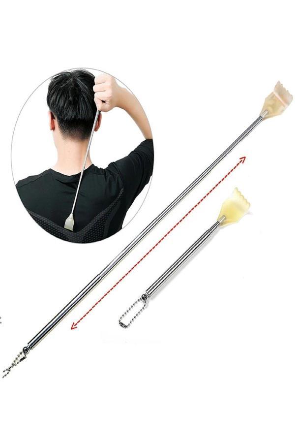 Relatos 1 Ad Metal Teleskobik Sırt Kaşıyıcı Cep Tipi Açılıp Kapanır Uzayan Sırt Kaşıma Aparatı Back Scratch - Image 1