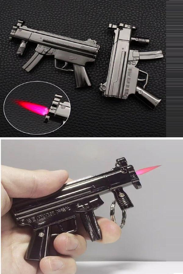Relatos 1 Ad Mp5 Makineli Tüfek Figür Çakmak Şık Renkli Çakmak Özel Hediyelik Koleksiyon Çakmak - Image 1