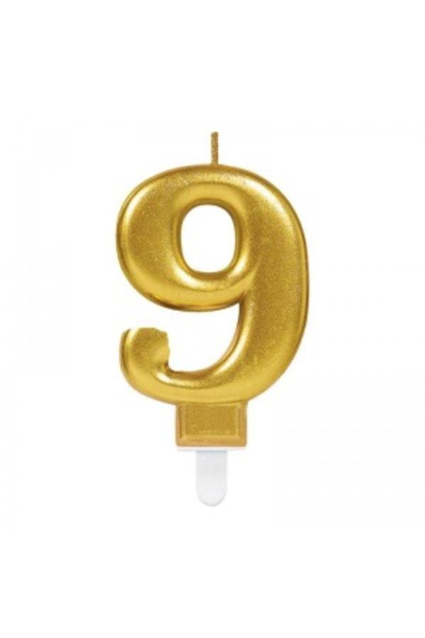Relatos 9 Rakam Mum Gold Renk (4415) - Image 1