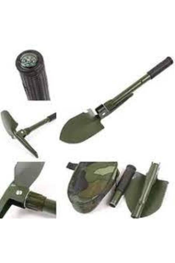 Relatos 2In1 Kazma - Kürek Katlanır - Vidalı Portatif Sap Pusulalı (4415) - Image 1