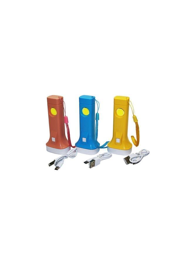 Relatos 2In1 Usb Şarjlı El Feneri Kilitli Poşetli (4415) - Image 1