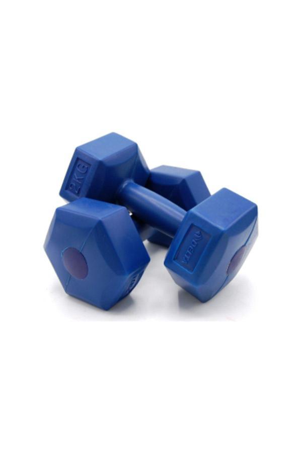 Relatos 2Kg Plastik Köşeli Dambıl 2 Parça (4415) - Image 1