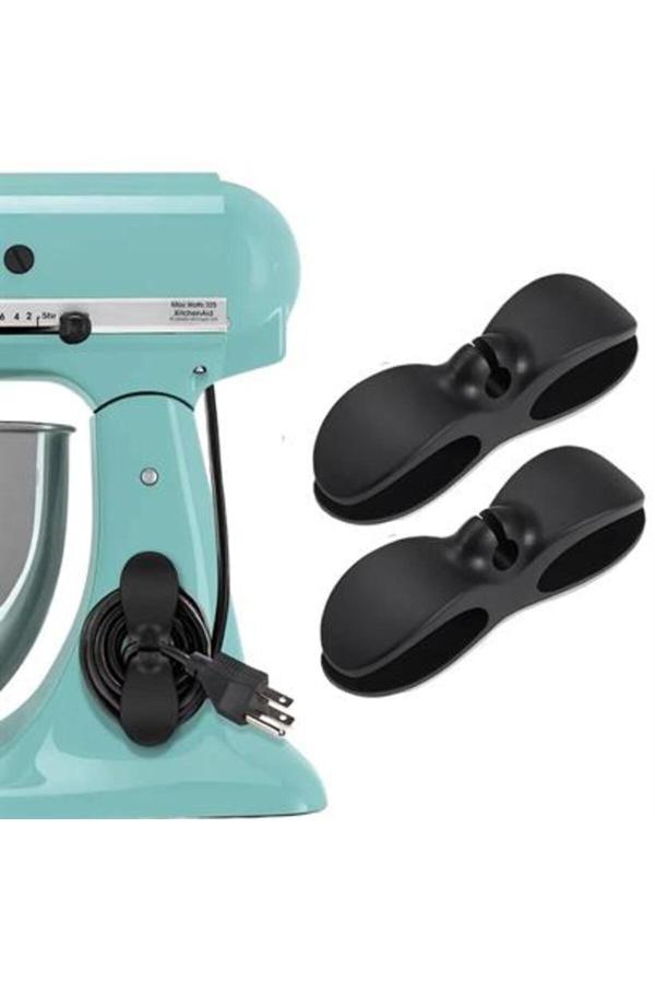 Relatos 2Li Kablo Tutucu Silikon Kordon Sarıcı Kablo Düzenleyici Klips Kurutma Airfryer Şarj Lkablo Organize - Image 1