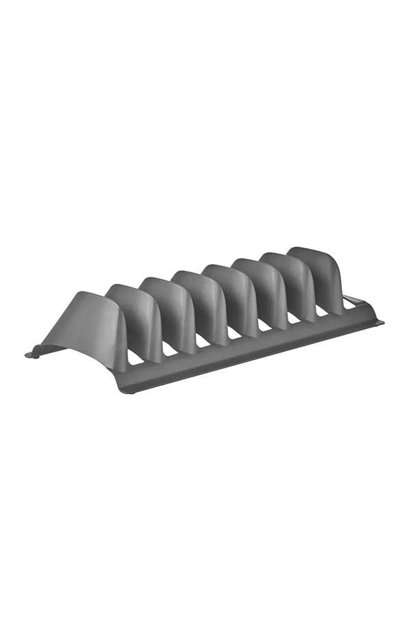 Relatos 2 Adet 8 Bölmeli Tencere Kapak Rafı - Simple Tabaklık - Kapak Organizeri - Image 1